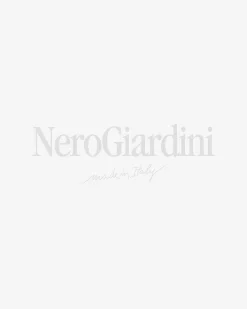Nero Giardini Anfibi Donna in Pelle Nero