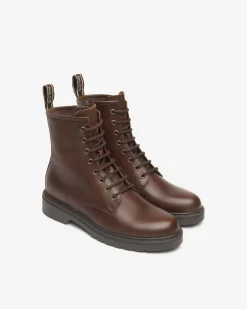 Nero Giardini Anfibi Donna in Pelle T. Di Moro Sale