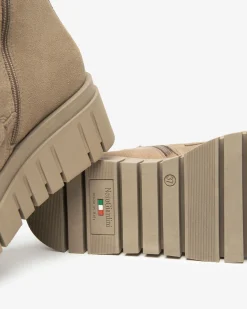 Nero Giardini Anfibi Donna in Suede Outlet