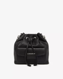 Nero Giardini Borsa a Secchiello da Donna in Materiale Tecnico