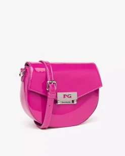 Nero Giardini Borsa a Tracolla da Donna in Materiale Tecnico Hot