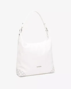 Nero Giardini Borsa Hobo da Donna in Materiale Tecnico