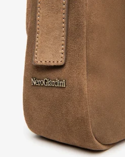 Nero Giardini Borsa Hobo da Donna in Pelle Discount