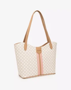 Nero Giardini Borsa Tote da Donna in Materiale Tecnico Beige Best
