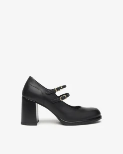Nero Giardini Décolleté Donna in Pelle Nero Online
