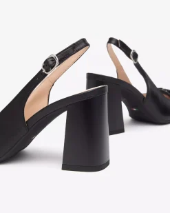 Nero Giardini Décolleté Donna in Pelle Nero Best