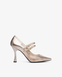 Nero Giardini Décolleté Donna in Pelle Oro Online