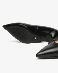 Nero Giardini Décolleté Donna in Pelle Nero Online