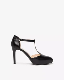 Nero Giardini Décolleté Donna in Pelle e Suede Nero New