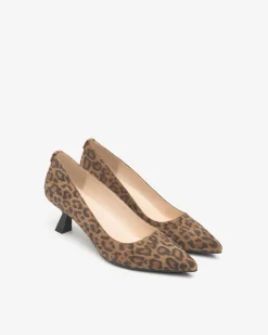 Nero Giardini Décolleté Donna in Suede Marrone Clearance