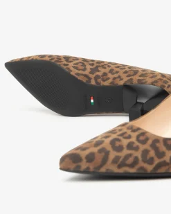 Nero Giardini Décolleté Donna in Suede Marrone Clearance