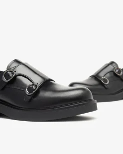 Nero Giardini Derby Donna in Pelle Nero Sale