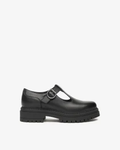 Nero Giardini Mary Jane Donna in Pelle Nero Best