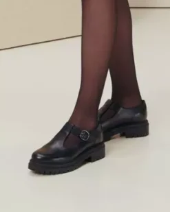 Nero Giardini Mary Jane Donna in Pelle Nero Best