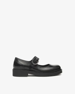 Nero Giardini Mary Jane Donna in Pelle Nero Outlet