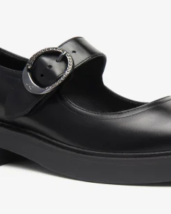 Nero Giardini Mary Jane Donna in Pelle Nero Outlet