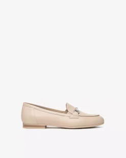 Nero Giardini Mocassini Donna in Pelle Beige Online