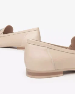 Nero Giardini Mocassini Donna in Pelle Beige Online