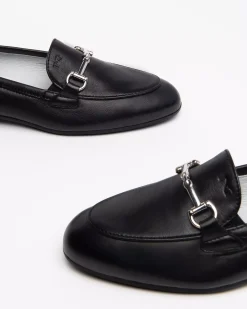 Nero Giardini Mocassini Donna in Pelle Nero Hot