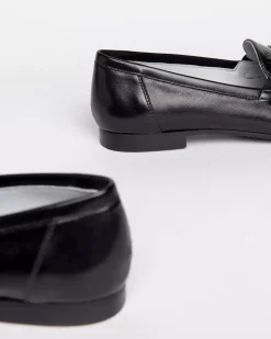 Nero Giardini Mocassini Donna in Pelle Nero Hot