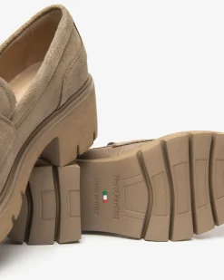 Nero Giardini Mocassini Donna in Suede Sale