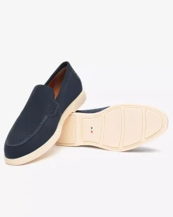 Nero Giardini Mocassini Uomo in Camoscio New