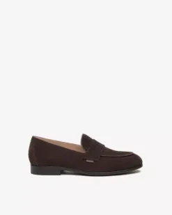 Nero Giardini Mocassini Uomo in Camoscio Clearance