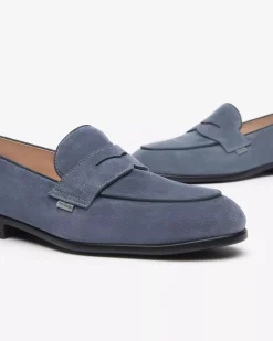 Nero Giardini Mocassini Uomo in Camoscio Clearance