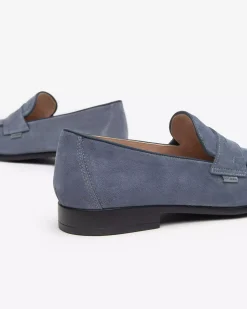 Nero Giardini Mocassini Uomo in Camoscio Clearance