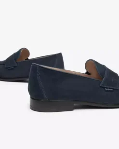 Nero Giardini Mocassini Uomo in Camoscio Clearance