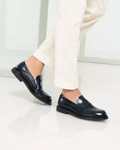 Nero Giardini Mocassini Uomo in Pelle Clearance