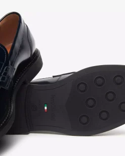 Nero Giardini Mocassini Uomo in Pelle Clearance