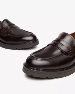 Nero Giardini Mocassini Uomo in Pelle New