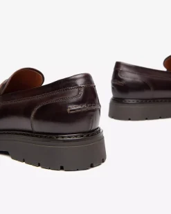 Nero Giardini Mocassini Uomo in Pelle New