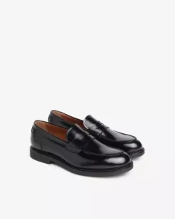 Nero Giardini Mocassini Uomo in Pelle Discount
