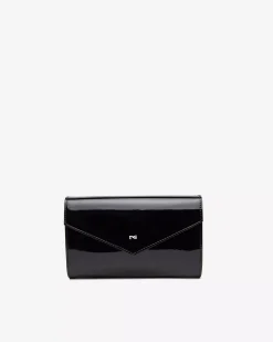 Nero Giardini Pochette da Donna in Materiale Tecnico Nero