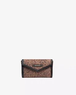 Nero Giardini Pochette da Donna in Materiale Tecnico Marrone Online