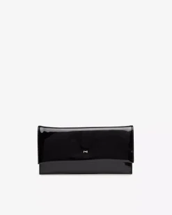 Nero Giardini Pochette da Donna in Materiale Tecnico Nero Outlet
