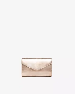 Nero Giardini Pochette da Donna in Pelle Oro Online