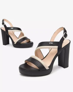 Nero Giardini Sandali Donna in Pelle