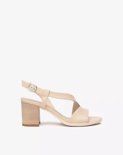 Nero Giardini Sandali Donna in Pelle Beige New