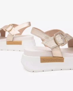 Nero Giardini Sandali Donna in Pelle Sale