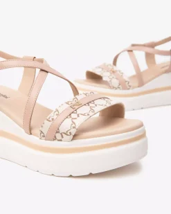 Nero Giardini Sandali Donna in Pelle e Materiale Tecnico Outlet