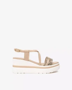 Nero Giardini Sandali Donna in Pelle e Materiale Tecnico Outlet