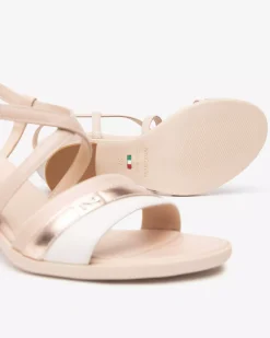 Nero Giardini Sandali Donna in Pelle e Materiale Tecnico New