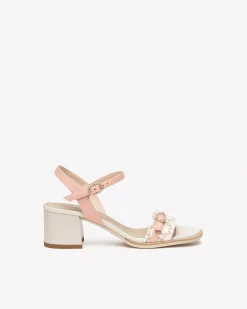 Nero Giardini Sandali Donna in Pelle e Materiale Tecnico New