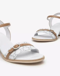 Nero Giardini Sandali Donna in Pelle e Materiale Tecnico New