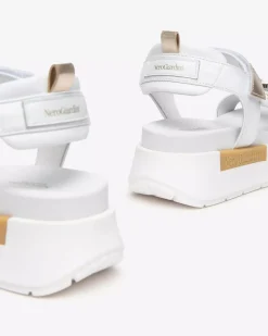 Nero Giardini Sandali Donna in Pelle e Materiale Tecnico Outlet