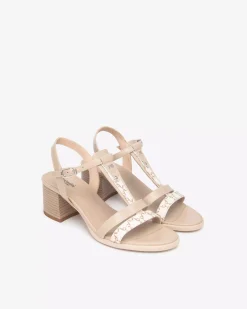 Nero Giardini Sandali Donna in Pelle e Materiale Tecnico Best