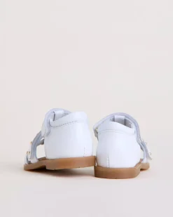 Nero Giardini Sandali Junior da Bambina in Pelle Bianco New